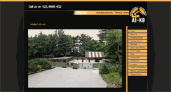 Desktop Screenshot of a1-k9.com